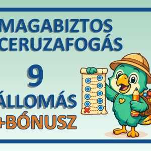 Magabiztos ceruzafogás görcsök és hiszti nélkül - Prémium