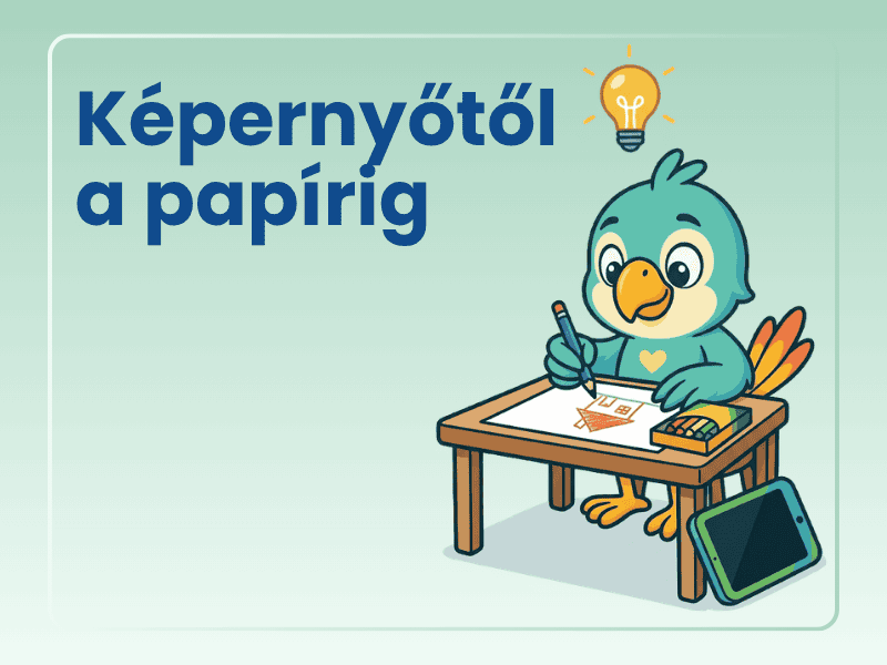 Képernyőtől a papírig